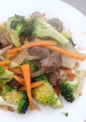 Foto resep Tumis daging sapi lada hitam