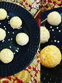 A picture of साबूदाना लड्डू(sabudana laddu recipe in hindi).