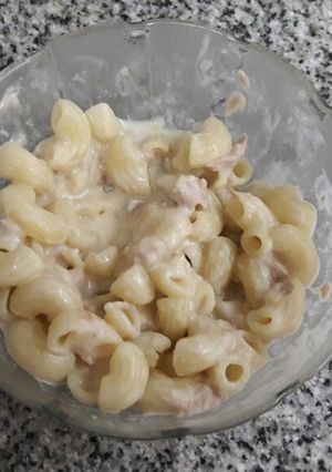 Una foto de Fideos con salsa de atún (express)