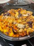 Moroccan Chicken, Apricot and Almond tagine
