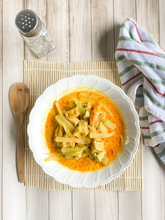 Foto resep Sayur lodeh labu siam tahu tempe