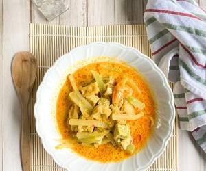 Masakan Unik Sayur lodeh labu siam tahu tempe Enak Sederhana