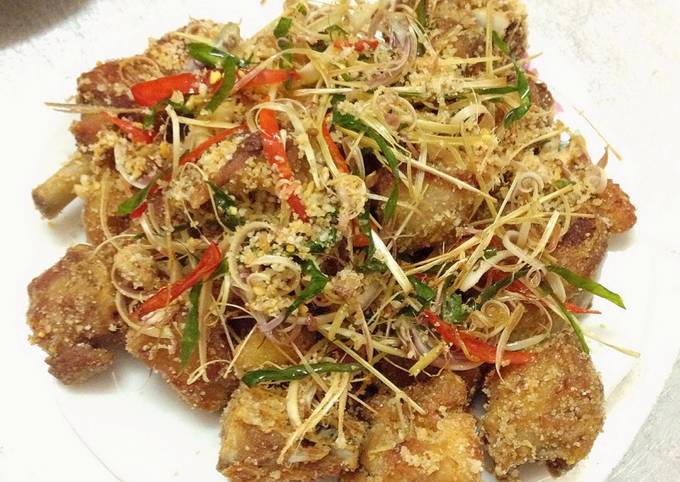 Cách Làm Món Gà rang muối của Luyến Lê - Cookpad