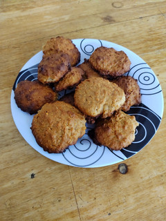 Una foto de Galletas de avena y miel