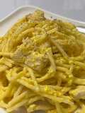 Carbonara de pollo