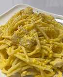 Carbonara de pollo