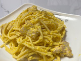 Carbonara de pollo