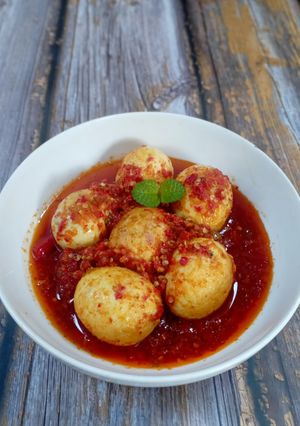 Foto resep Balado telur