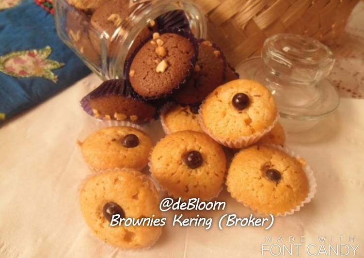 Resep 4. Brownies Kering (Broker) Serba 1, Enak