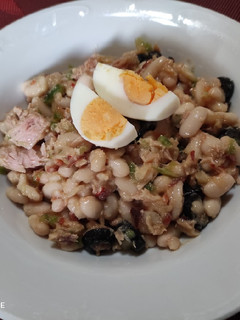 Una foto de Ensalada de alubias en 11 minutos