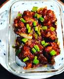 Schezwan Chilli Chicken.