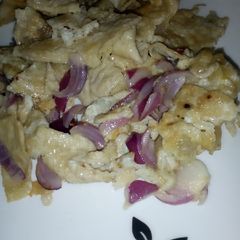 A picture of Scramble onion egg.