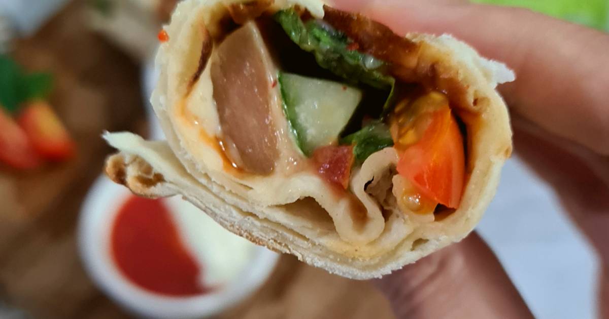 Resep Kebab Simple Tortilla oleh Dapur Olive Cookpad