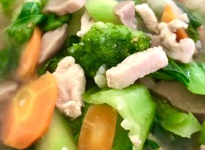 Foto resep Capcay Ayam Baso