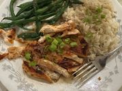A picture of balsamic vinegar pork