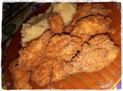 Una foto de pollo al eneldo