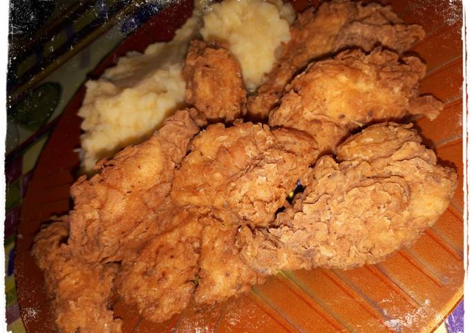 Pollo Frito estilo KFC Receta de Vico Fontanella- Cookpad