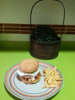 Una foto de Hamburguesas bomba de papa