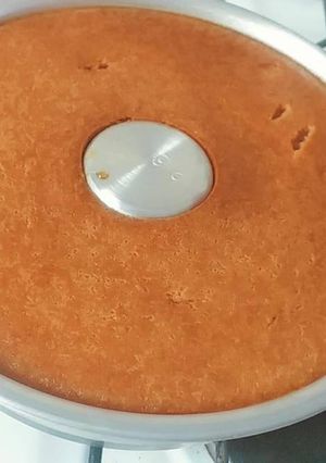 Una foto de Budín de pan con banana