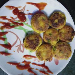 A picture of Leftover rice cutlet.