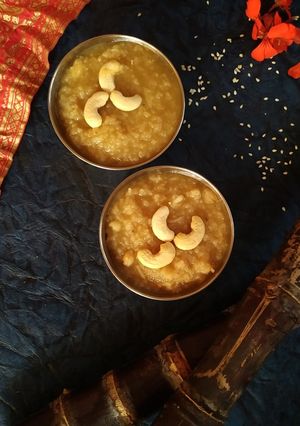 A picture of Sugar cane kheer.