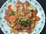 Gambar oseng mie kering pedas