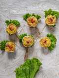 Cheese Quiche Roti Tawar