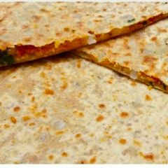 Masala Sev Paratha A picture of Masala Sev Paratha.