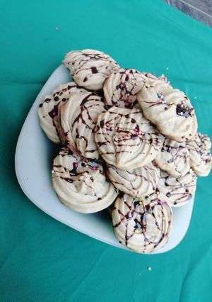A picture of Homemade Butter cookies🍪😋.