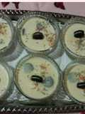 Cremoso de chocolate blanco y galleta Oreo