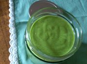 A picture of spring greens lemon