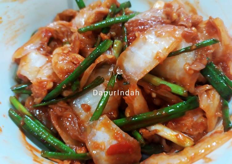 Langkah Mudah untuk Memasak Kimchi home made Jadi, Bisa Manjain Lidah