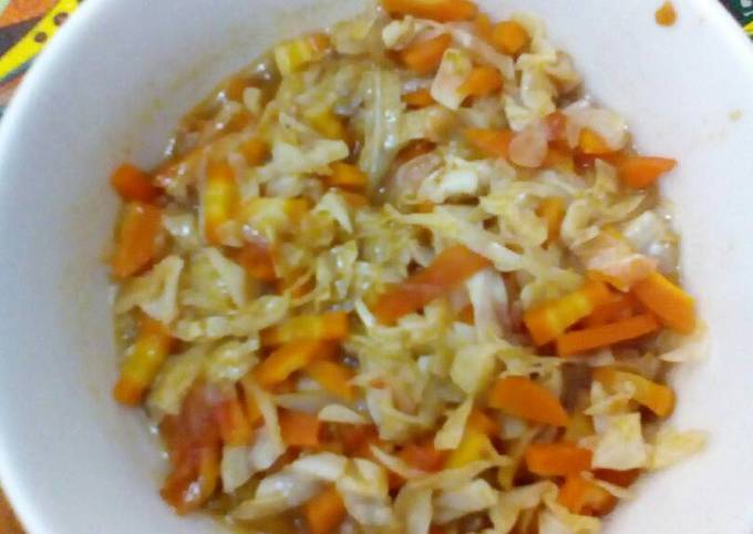 Resep Tumis Kubis Dan Wortel Saus Tiram Oleh Ratna Santi Cookpad