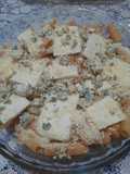 Penne rigate a los 3 quesos