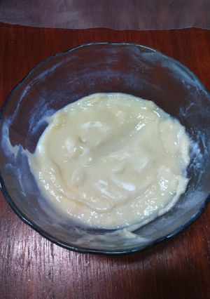 Una foto de Crema pastelera express económica (microondas y leche en polvo)