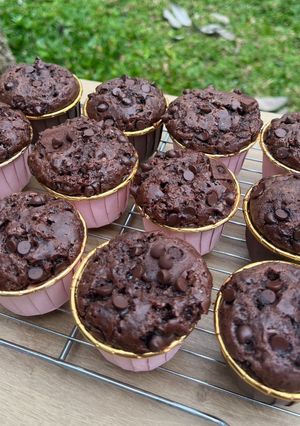 Foto resep Chocolate Muffin (nge dome dan nyokelat)