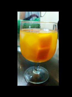 Foto resep Es Soda jeruk mangga delight