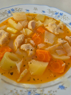 Una foto de Sopa pobre