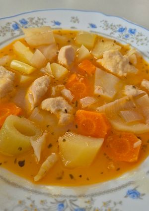 Una foto de Sopa pobre