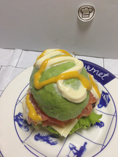 Una foto de Abacate (palta) Burger!!