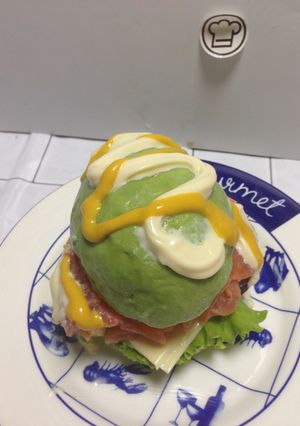 Una foto de Abacate (palta) Burger!!