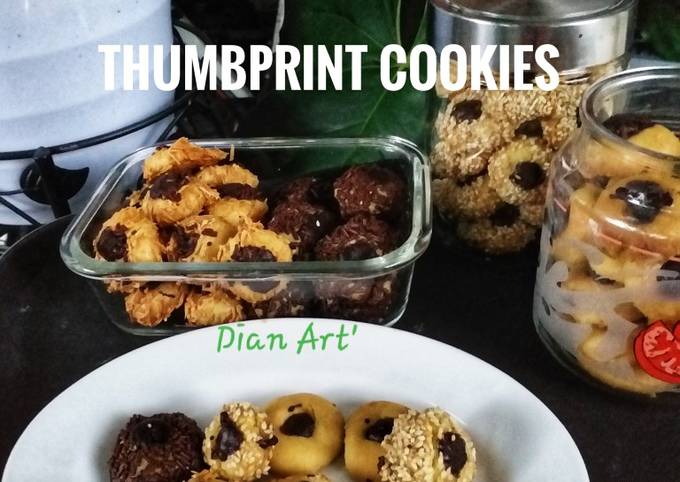 Bagaimana Membuat &#34;Thumbprint cookies&#34; yang Enak