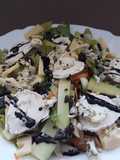 Ensalada cuatro quesos