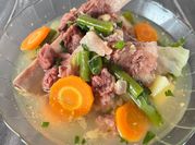 Gambar sup tulang sapi serai