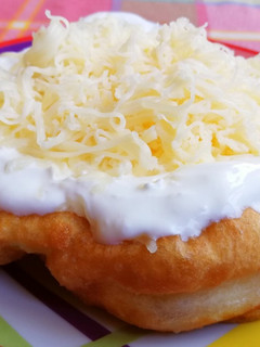 Lángos recept fotója