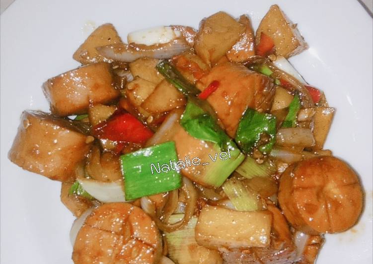 Bagaimana Membuat Kentang sosis kecap Anti Gagal