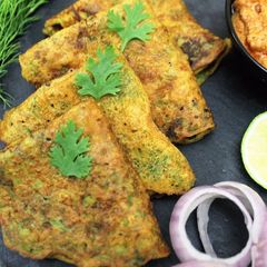 Masoor Dal Cheela A picture of Masoor Dal Cheela.
