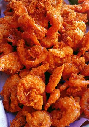 Foto resep Udang goreng panir simpel