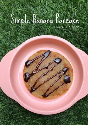 Foto resep 65. Simple Banana Pancake