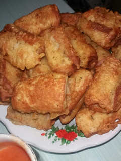 Foto resep Roti Goreng Isi Sosis Keju